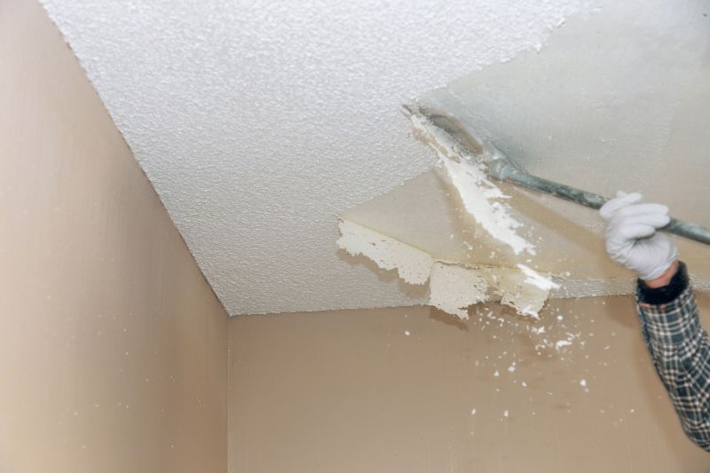 Popcorn Ceiling Removal And Repair